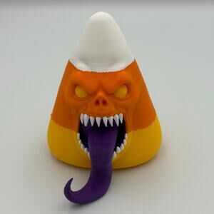 Plastic Candy Corn monster Halloween decor